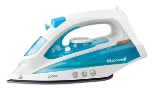 Fier de calcat Maxwell MW3055, 200 ml, Alb-albastru deschis thumbnav